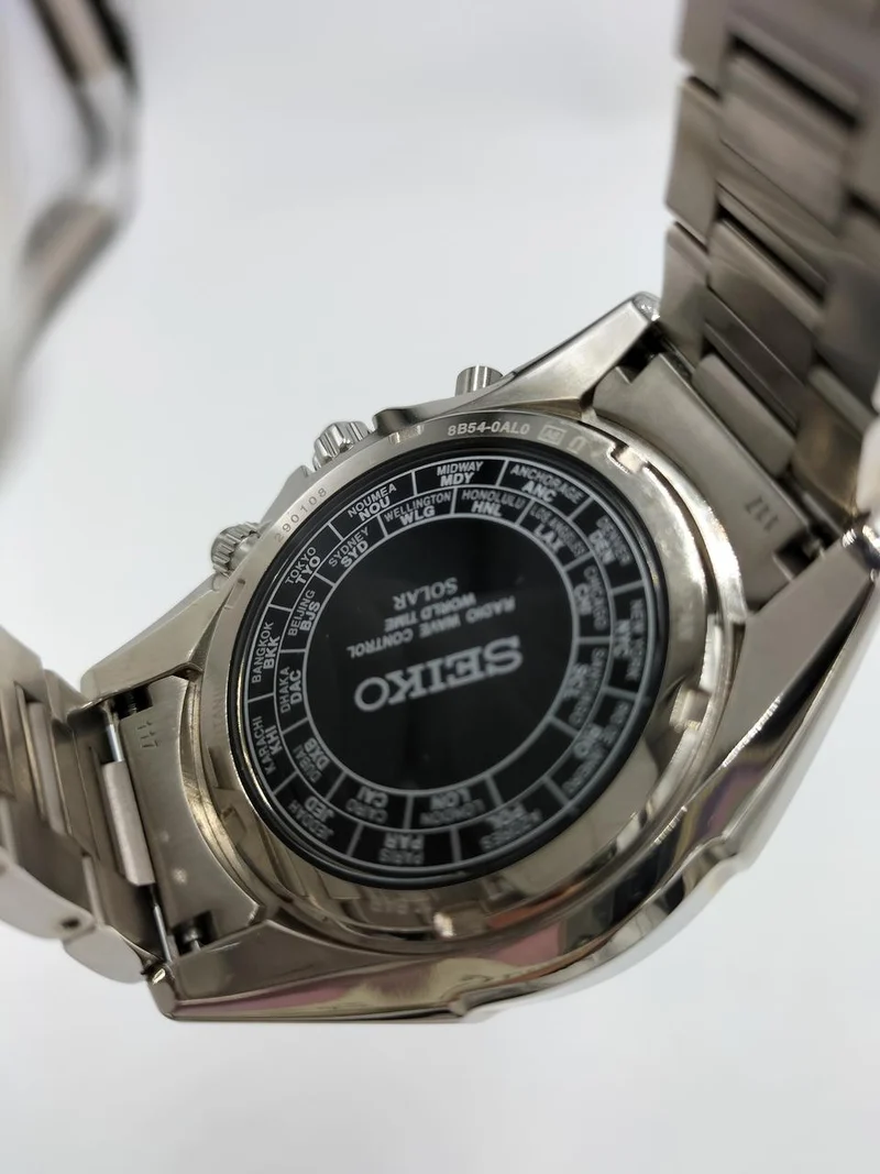 SEIKO Funkgesteuerte Solaruhr 8B54-0AL0