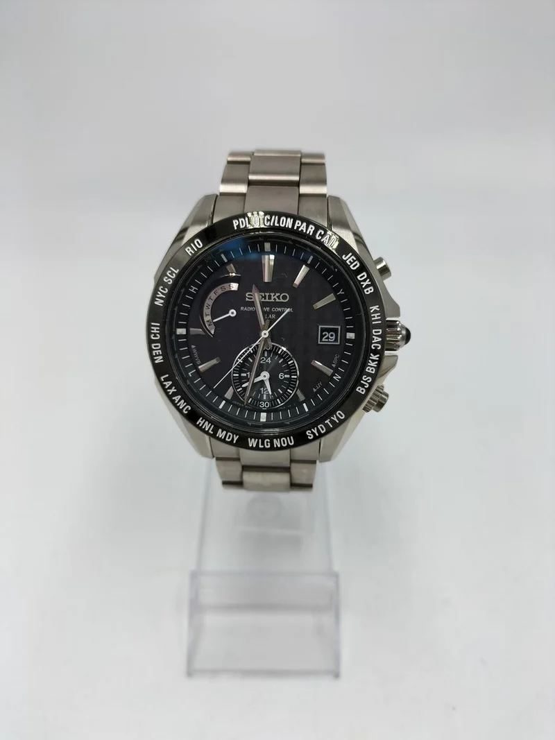 SEIKO Funkgesteuerte Solaruhr 8B54-0AL0