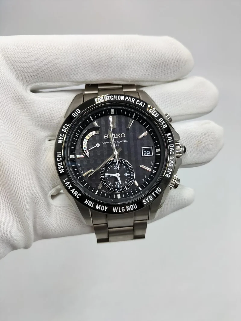 SEIKO Funkgesteuerte Solaruhr 8B54-0AL0