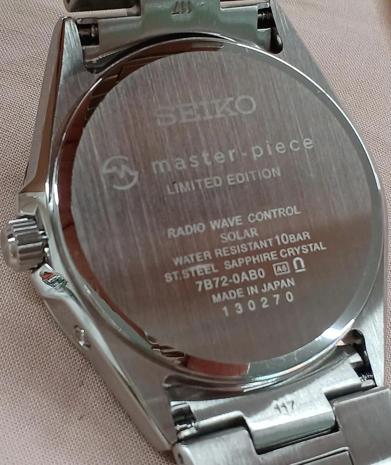 SEIKO Radio Solar 7B72-0AB0