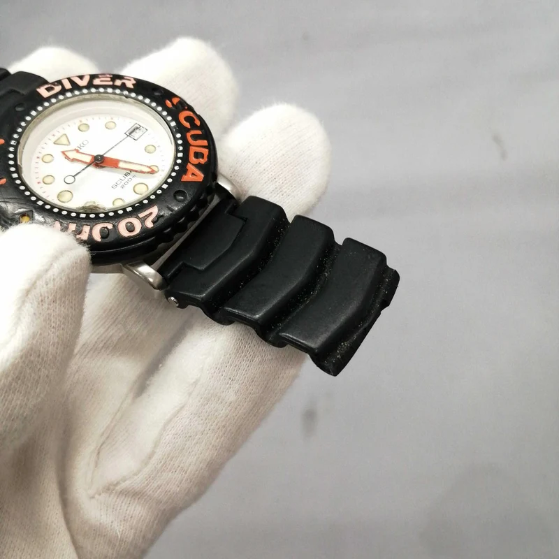 [SCHROTT] SEIKO Quarz-Armbanduhr 5H25-6A1C