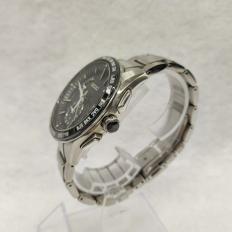SEIKO Breitz Solar-Funkuhr 8B54-0BC0