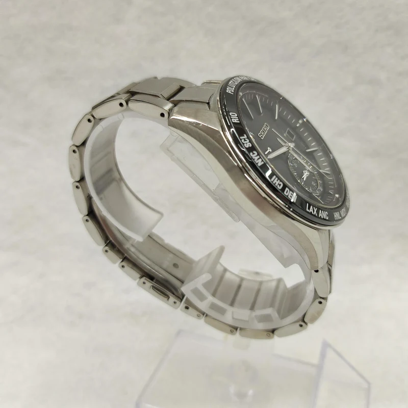 SEIKO Breitz Solar-Funkuhr 8B54-0BC0