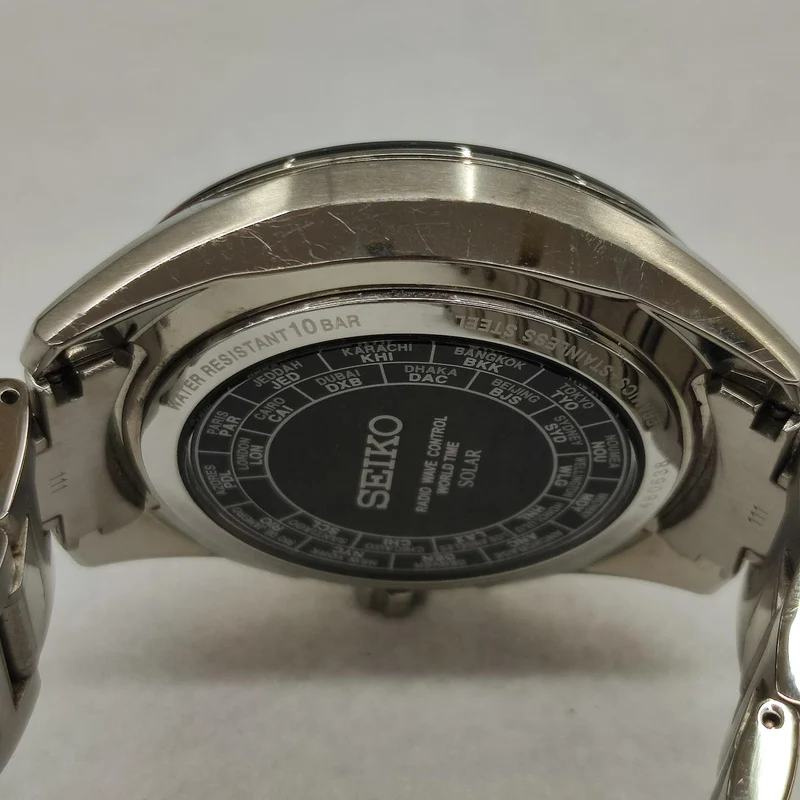 SEIKO Breitz Solar-Funkuhr 8B54-0BC0