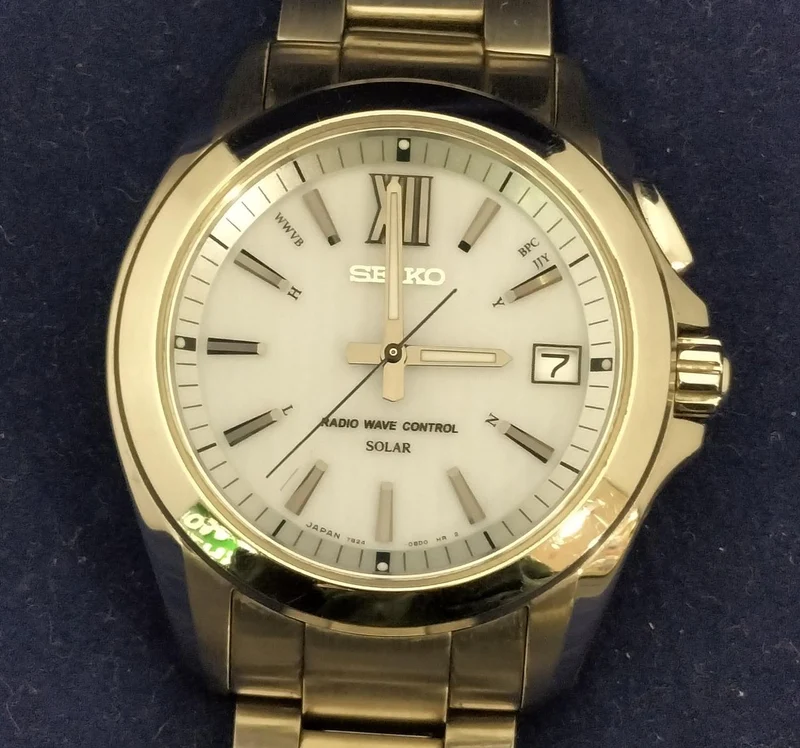 SEIKO Solarradio Quarz 7B24-OATO