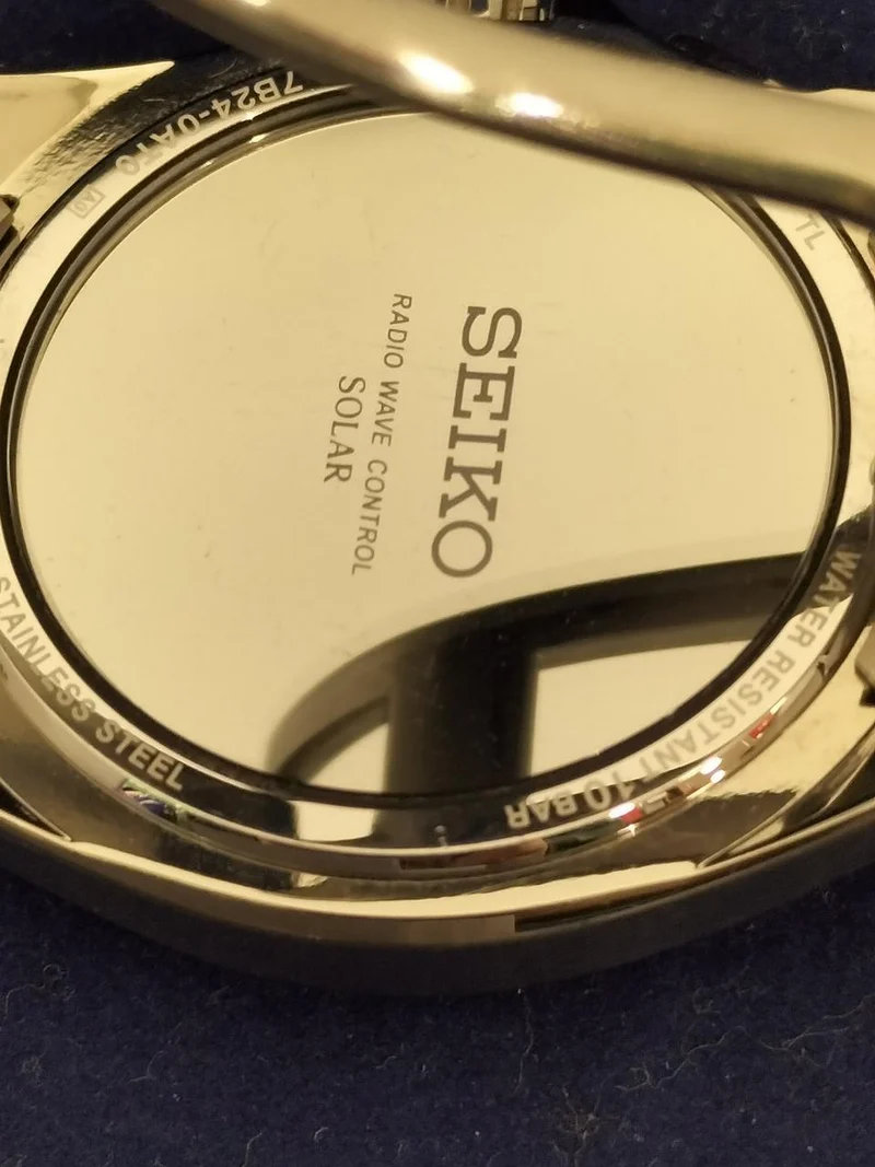SEIKO Solarradio Quarz 7B24-OATO