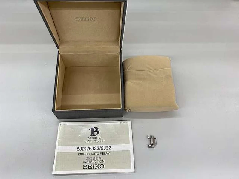 SEIKO BRIGHTZ KINETIC AUTO RELAY 5j32-0a10