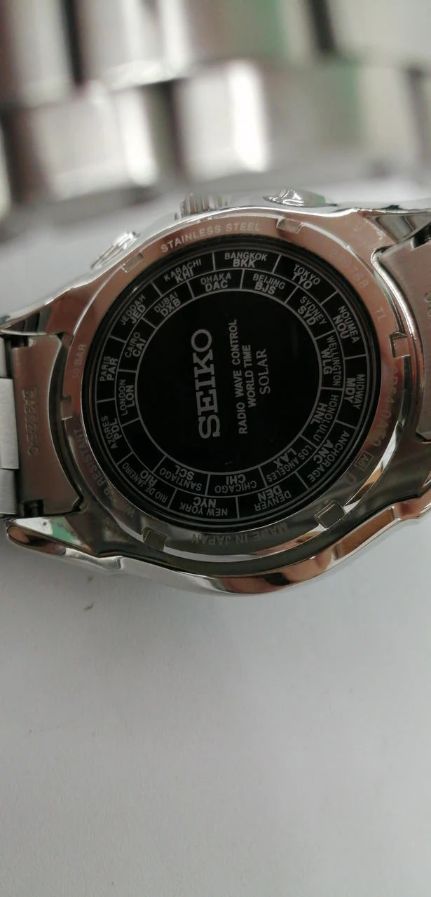 SEIKO Quarz-Analog-Armbanduhr 8B54-0AT0