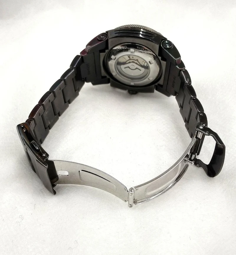 SEIKO Automatik-Armbanduhr 5M65-0AB0 KINETIC GMT