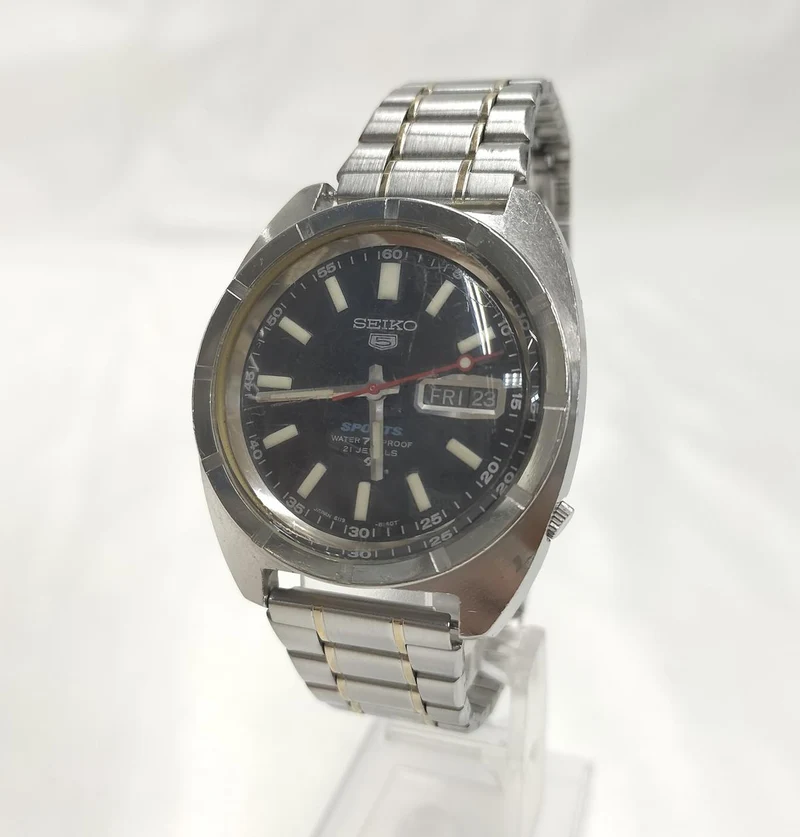 SEIKO 5 Automatik-Armbanduhr 6119-8140