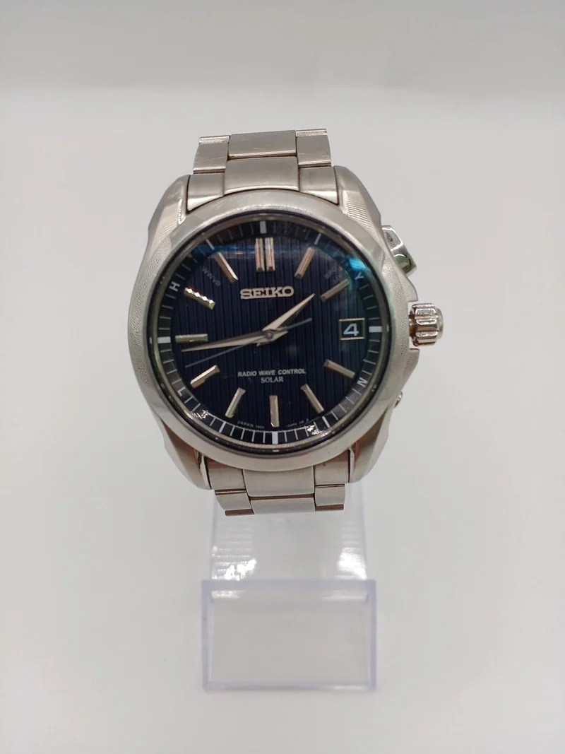 SEIKO Breitz Funkgesteuerte Uhr 7B24-0AK0