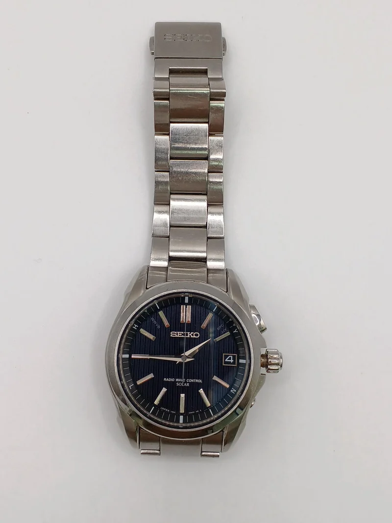 SEIKO Breitz Funkgesteuerte Uhr 7B24-0AK0