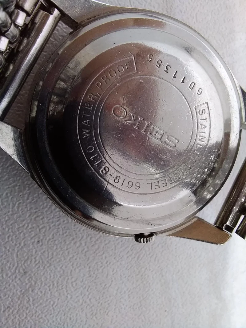 [SCHROTT] SEIKO Automatik-Armbanduhr 6619-8110
