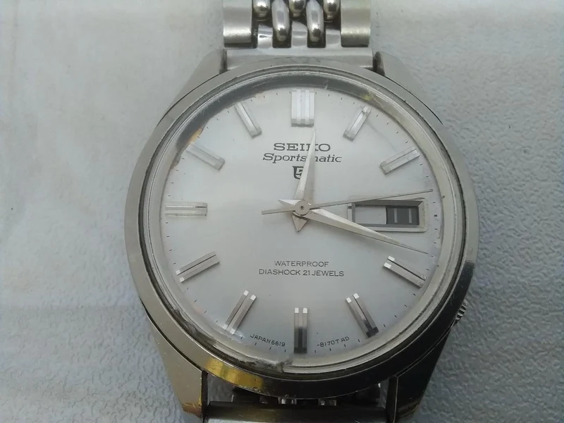 [SCHROTT] SEIKO Automatik-Armbanduhr 6619-8110