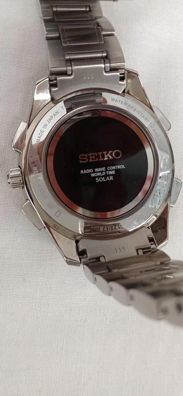 SEIKO Solar-Funkarmbanduhr 8B92-0AB0
