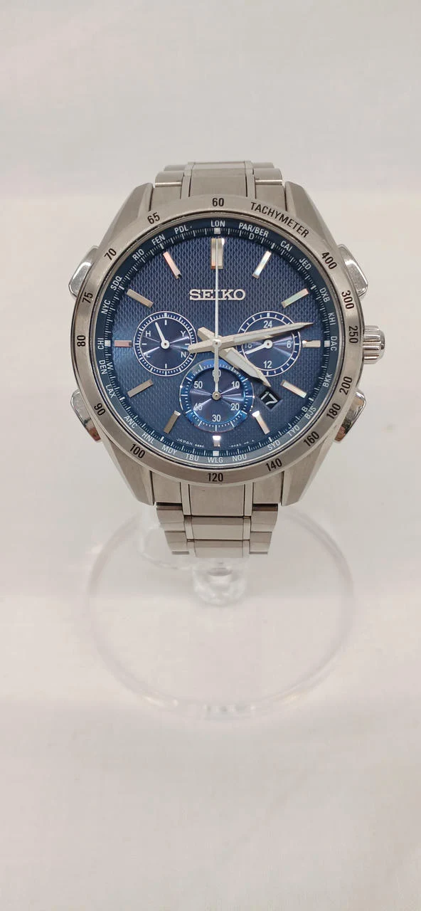 SEIKO Solar-Funkarmbanduhr 8B92-0AB0