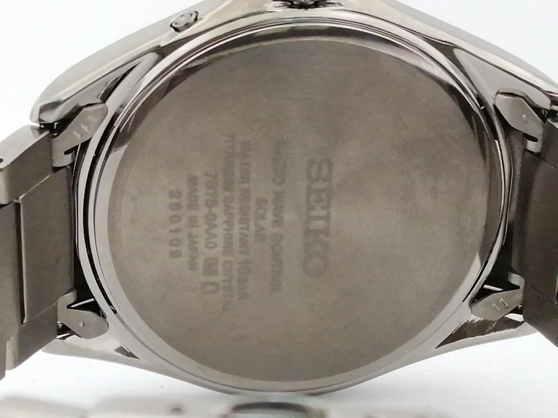 SEIKO Solar Quartz 7B75-0AA0