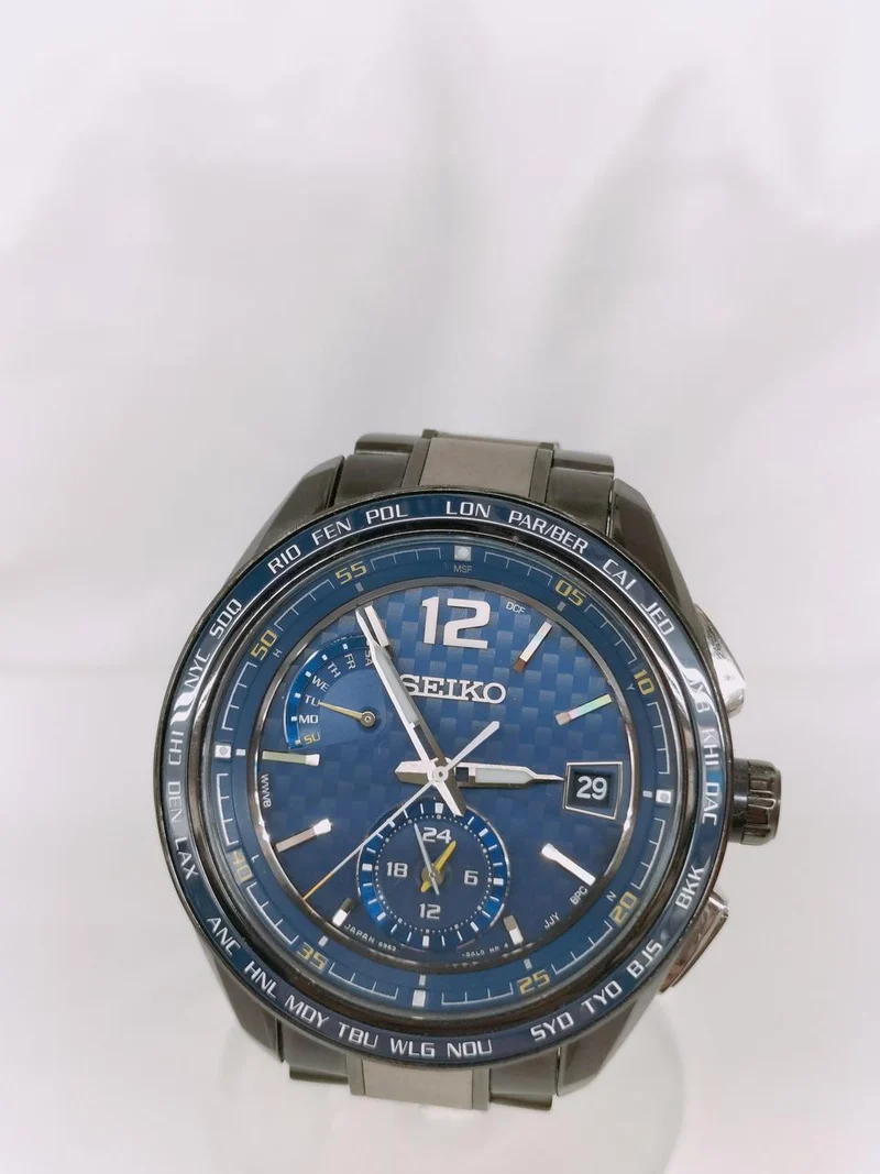 SEIKO Breitz Funkuhr 8B63-0AN0
