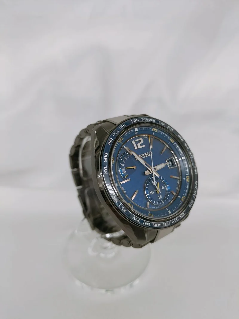 SEIKO Breitz Funkuhr 8B63-0AN0