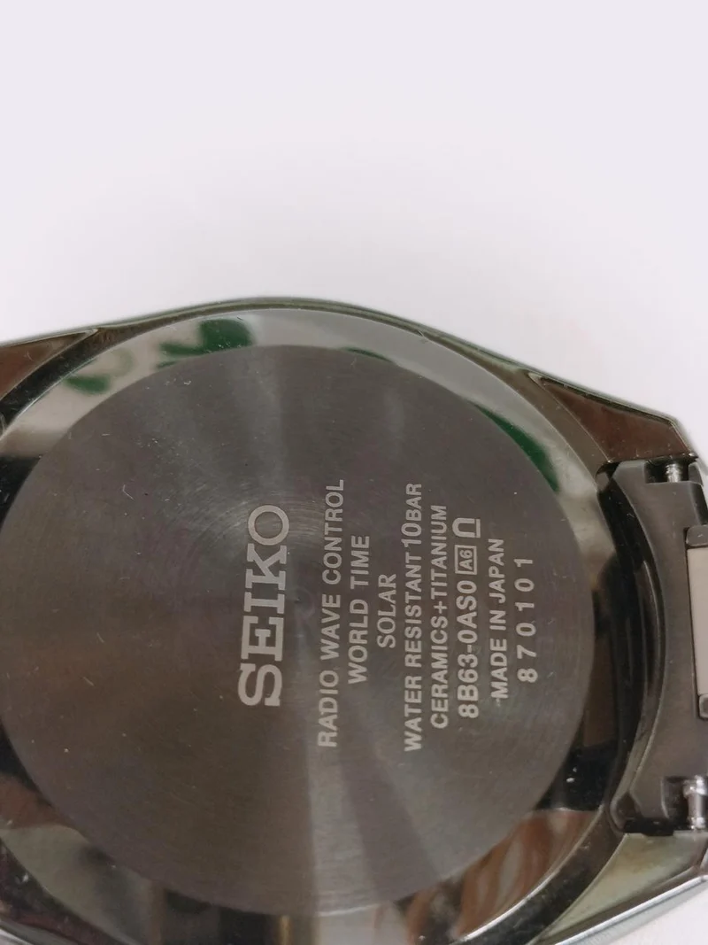 SEIKO Breitz Funkuhr 8B63-0AN0