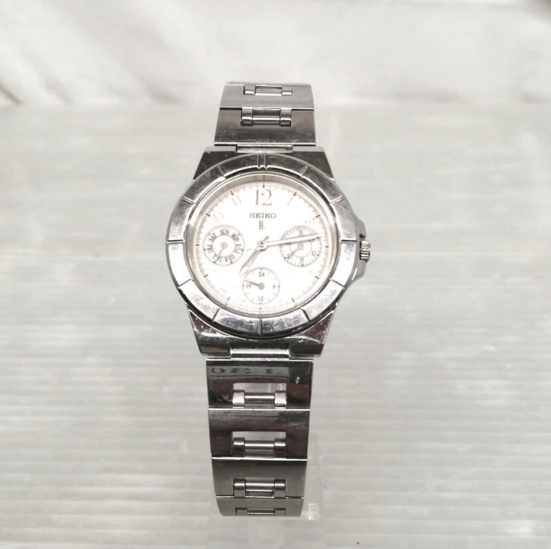 SEIKO Quarz-Analog-Armbanduhr 5Y89-0B30