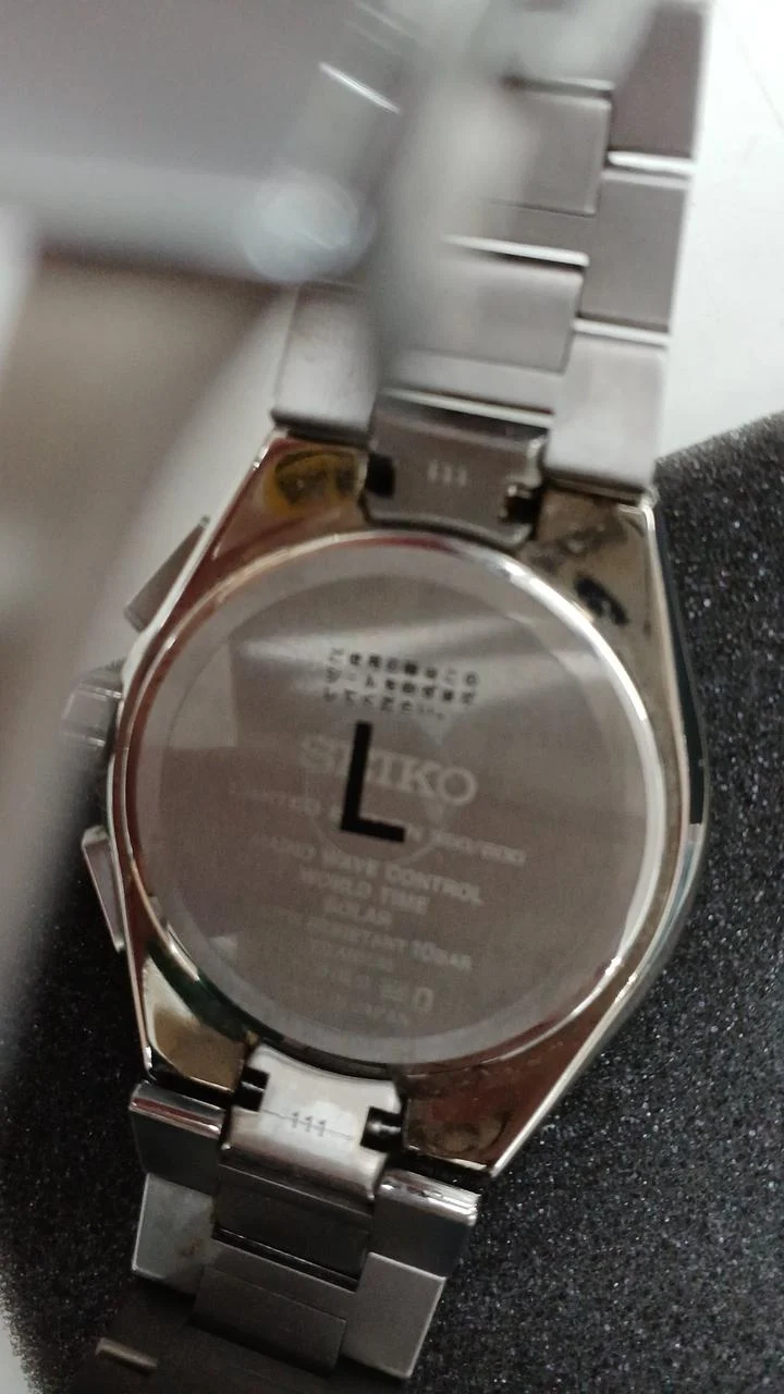 SEIKO GPS Solar 8B63-0BL0