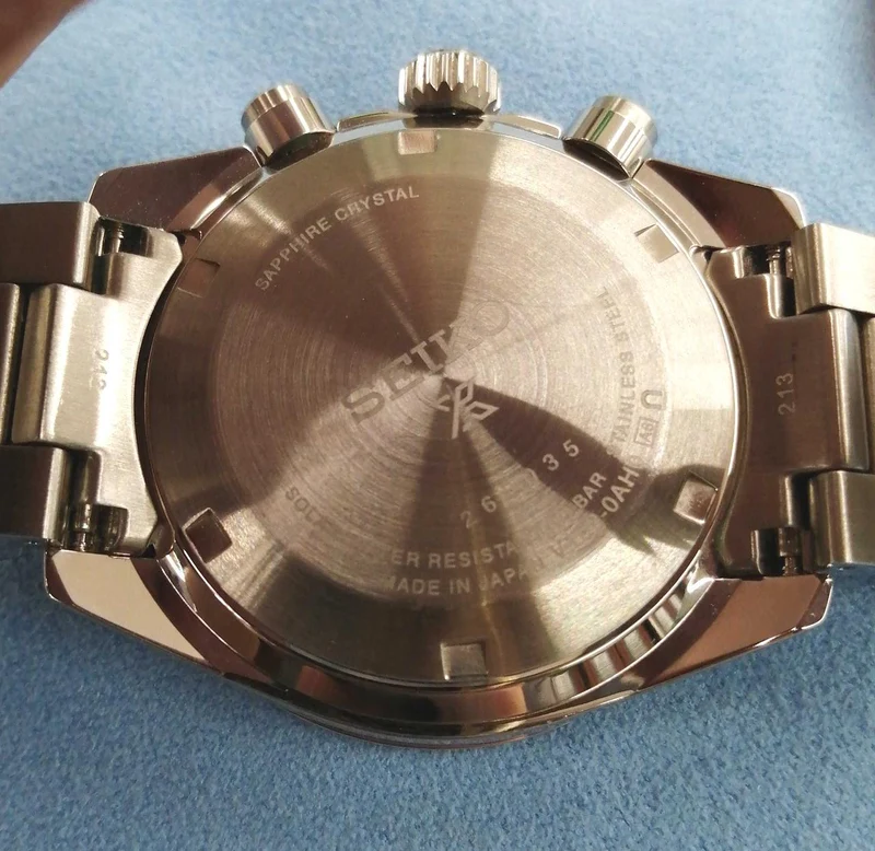 SEIKO Solar Chronograph SBDL097