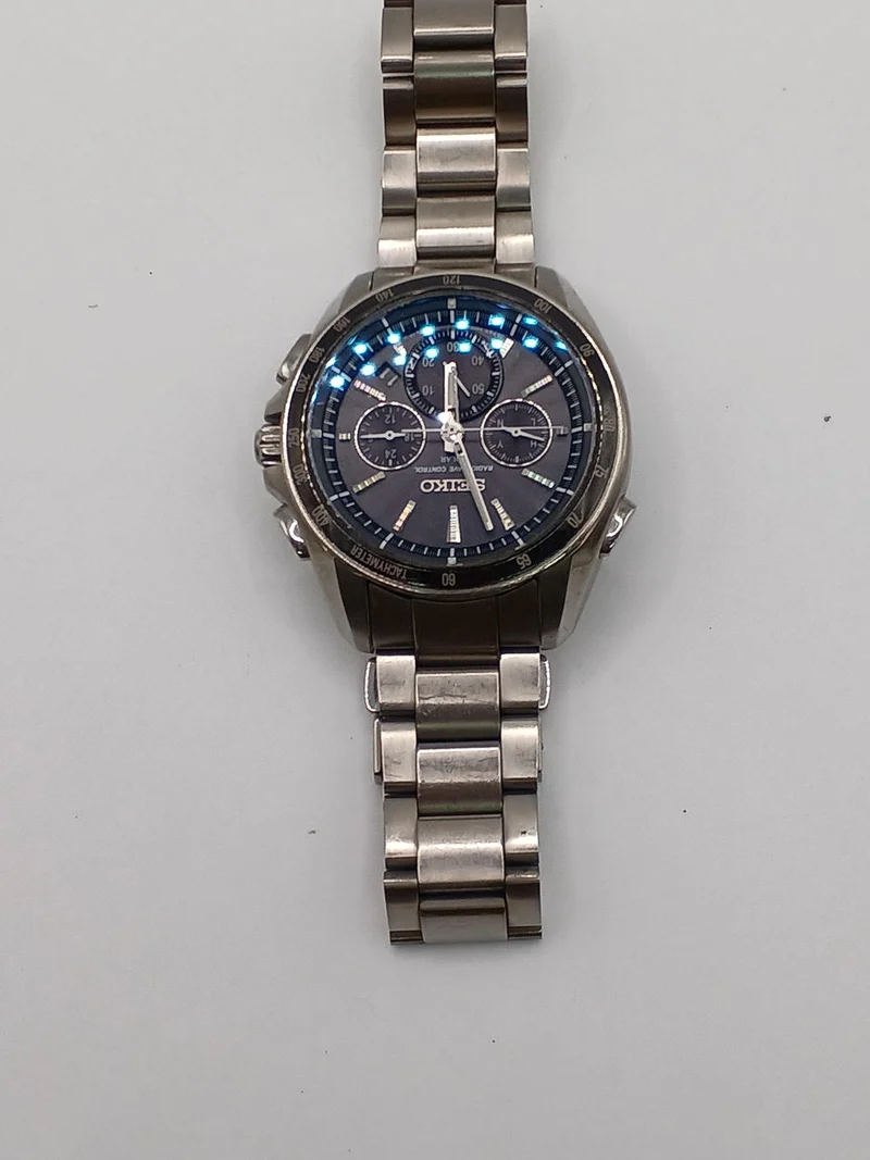 SEIKO Solar-Armbanduhr 8B82-0AN0
