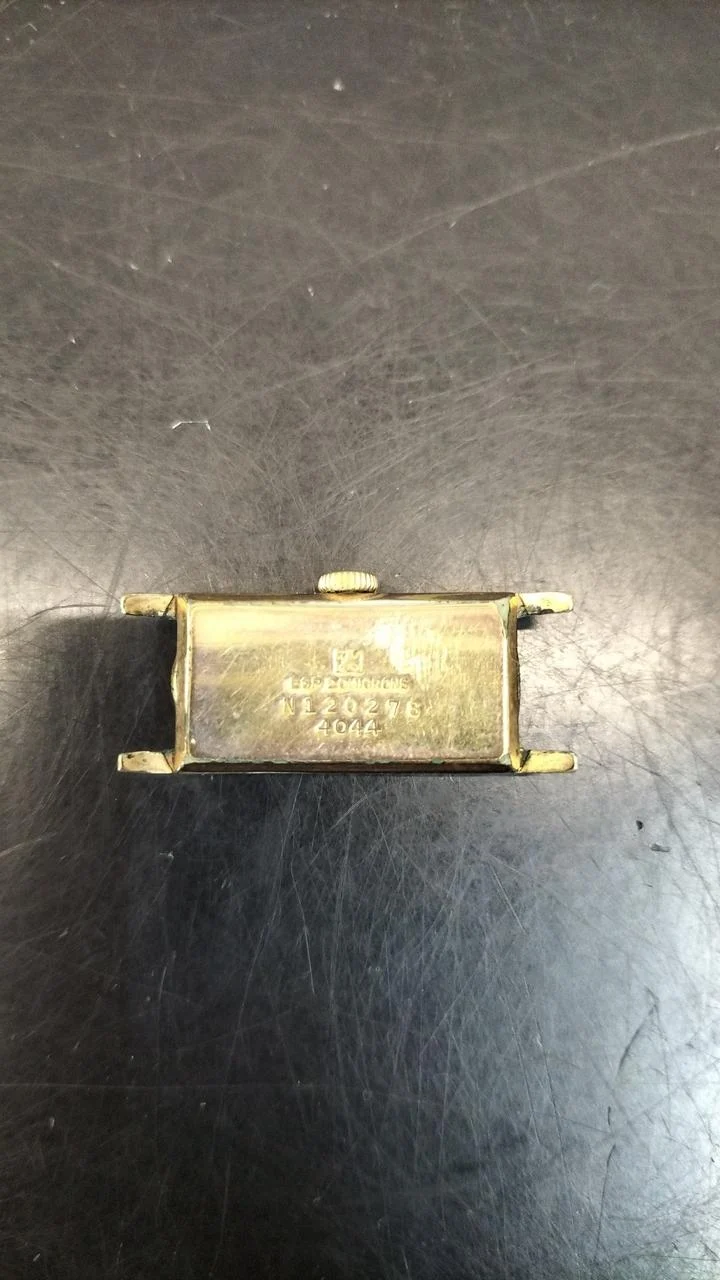 SEIKO LADY SEIKO Handaufzug Square Gold N120278 *Kratzer