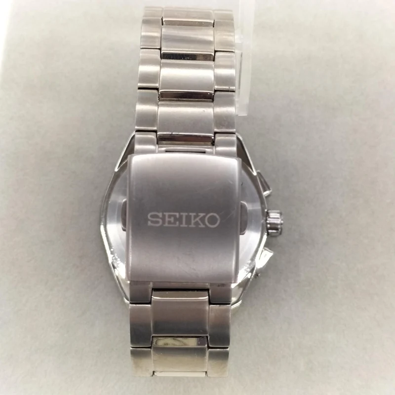 SEIKO Funkgesteuerte Solar-Armbanduhr SBTM323