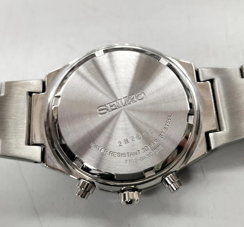 SEIKO Seiko Quarz-Chronographengehäuse (nur Gehäuse) 7T62-0AX0
