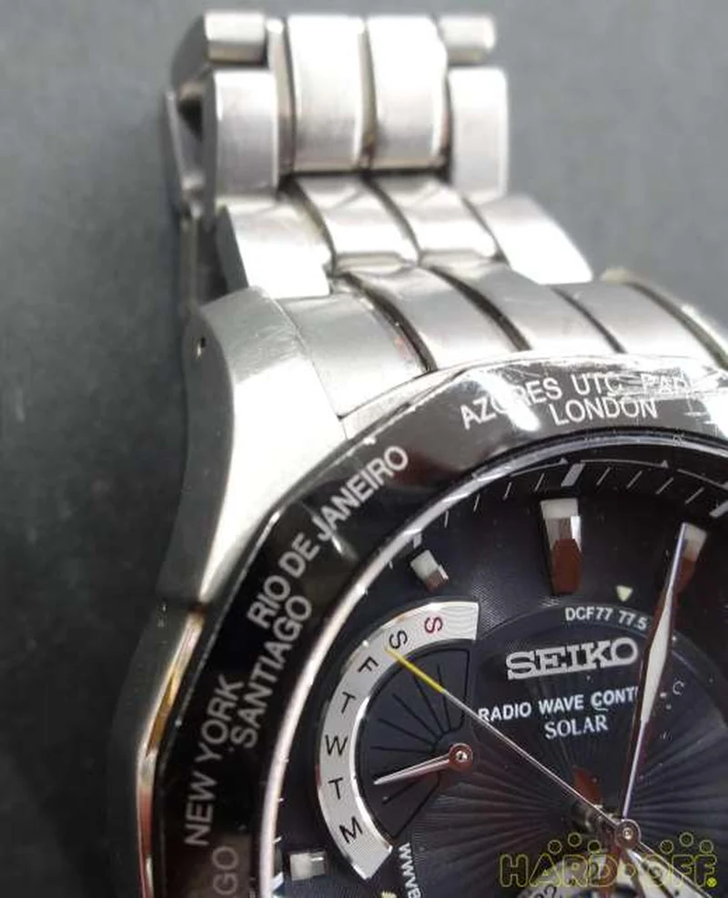 SEIKO Quarz-Analog-Armbanduhr 8B53-0AA1