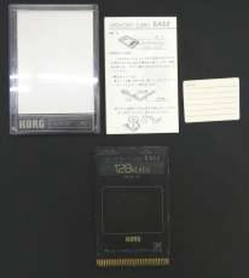 KORG Speicherkarte 128 kbit MCR-02
