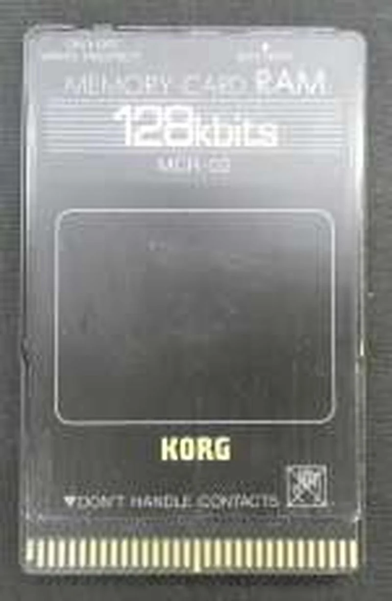 KORG Speicherkarte 128 kbit MCR-02