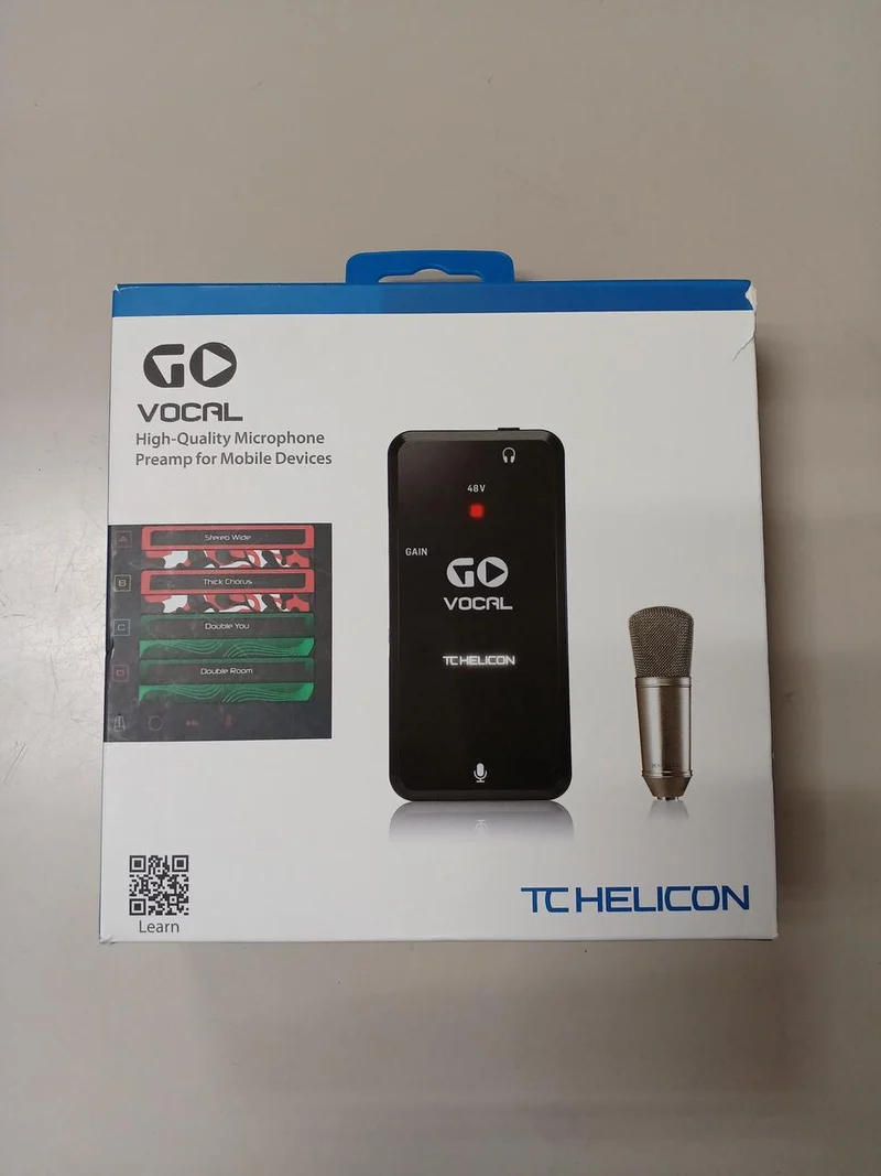 TC HELICON Mikrofonvorverstärker GO VOCAL