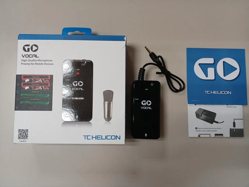 TC HELICON Mikrofonvorverstärker GO VOCAL