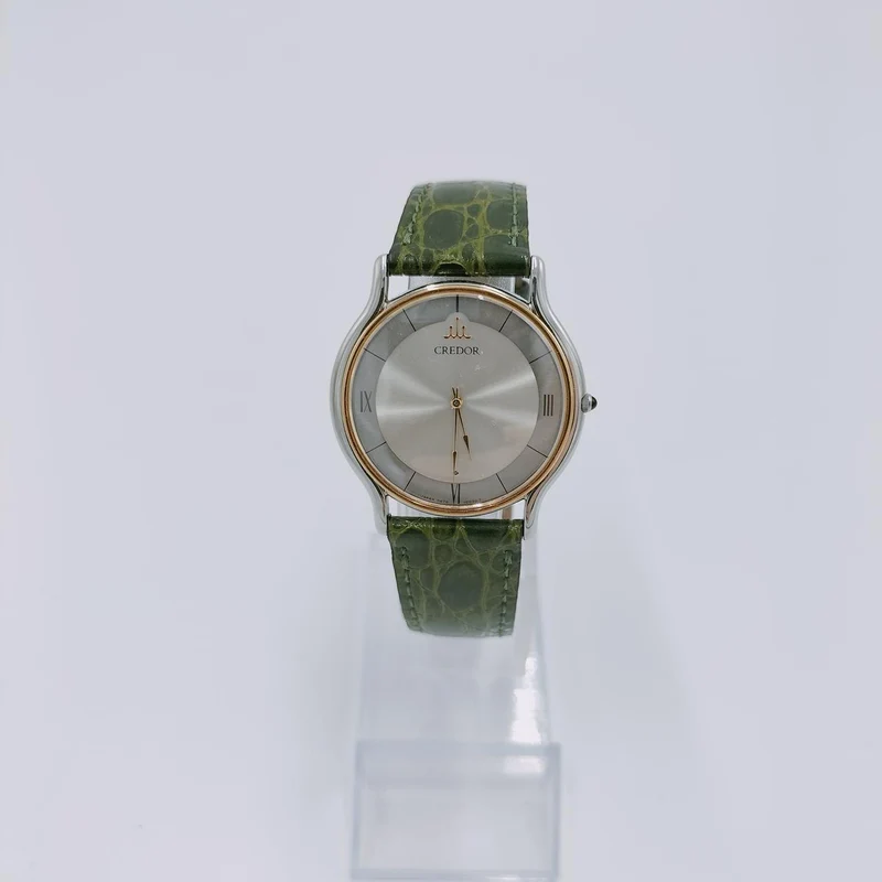 SEIKO Quarz-Analog-Armbanduhr CREDOR 5A74-0020