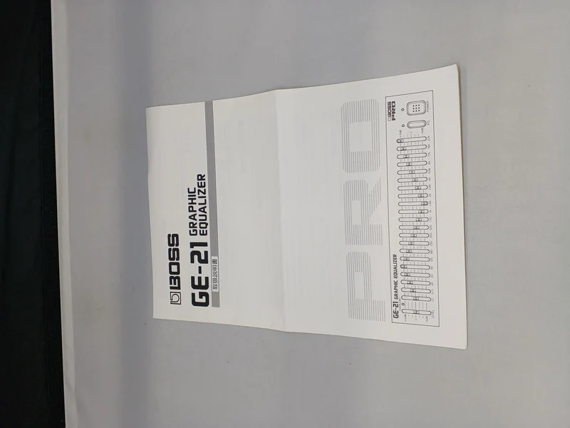 BOSS Grafik-Equalizer GE-21