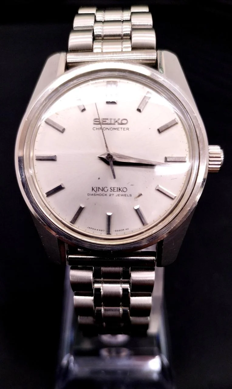[SCHROTT] KING SEIKO Armbanduhr 4420-9990