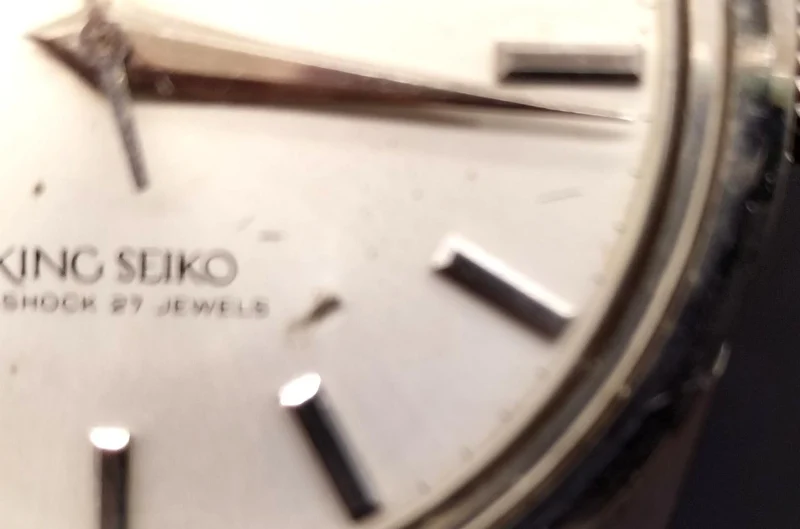 [SCHROTT] KING SEIKO Armbanduhr 4420-9990