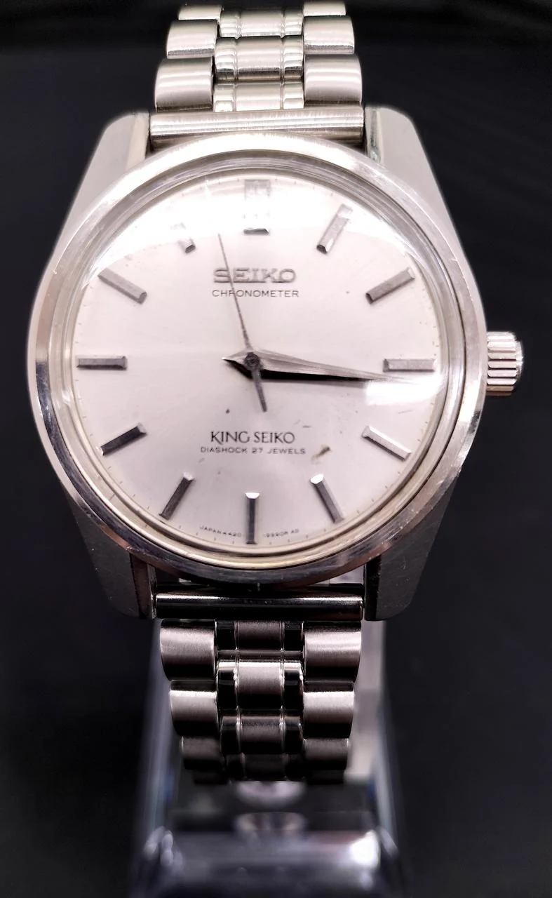 [SCHROTT] KING SEIKO Armbanduhr 4420-9990