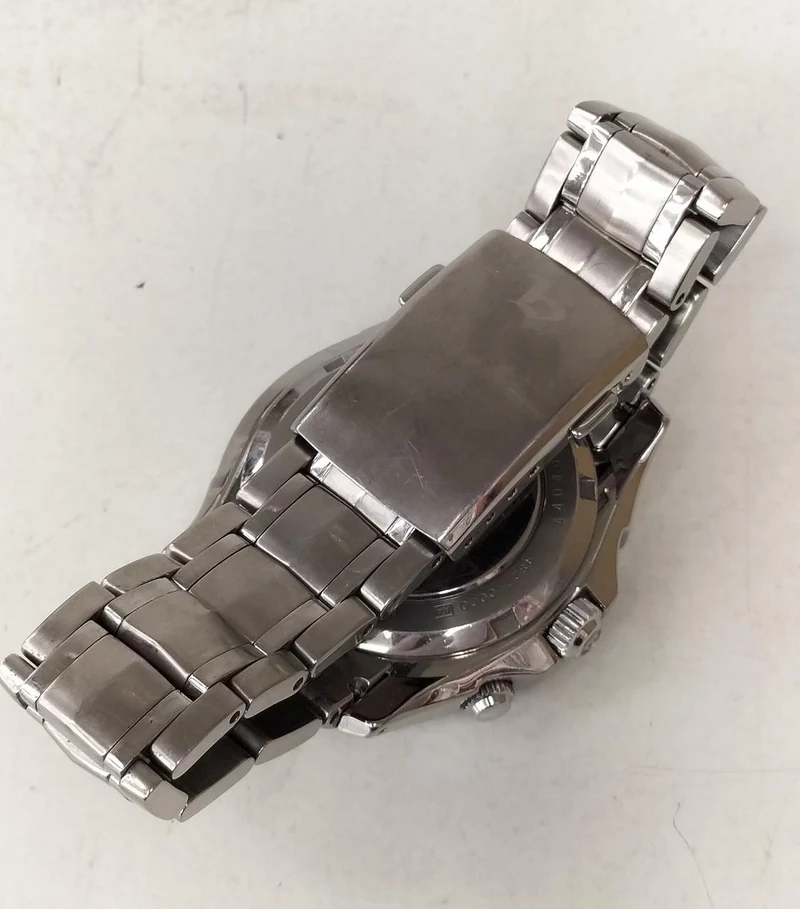 SEIKO Breitz Mechanische Retrograde Automatik-Armbanduhr 4S27-00C0