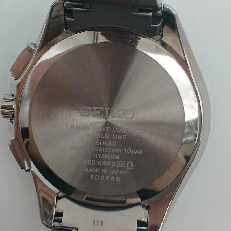 SEIKO BRIGHTZ Radio Solar 8B63-0AV0