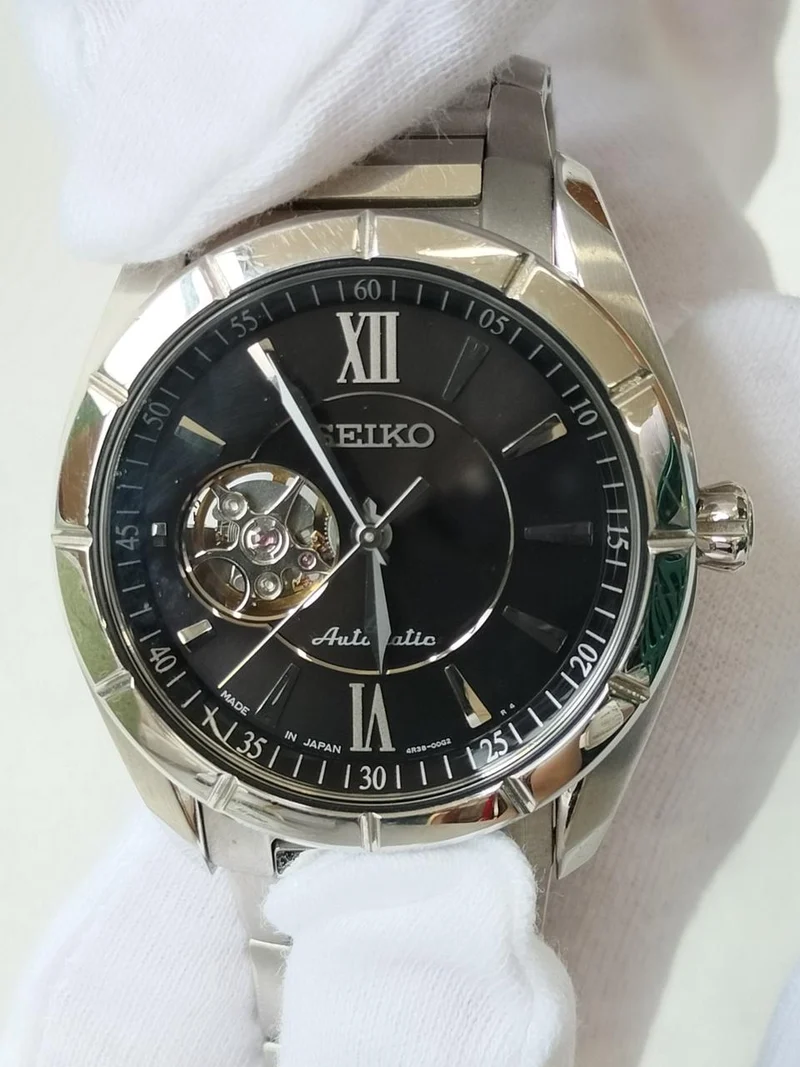 SEIKO Automatik-Armbanduhr 4R38-00F'0
