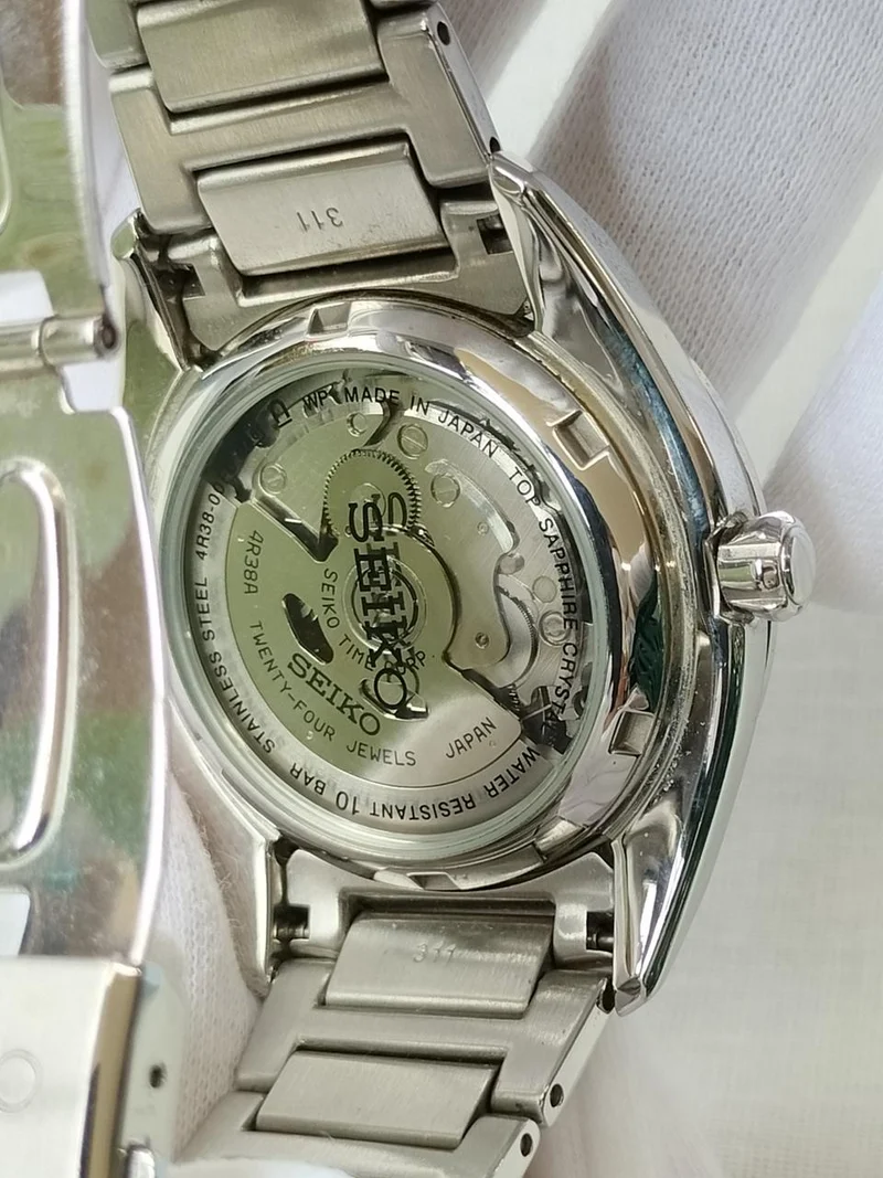 SEIKO Automatik-Armbanduhr 4R38-00F'0