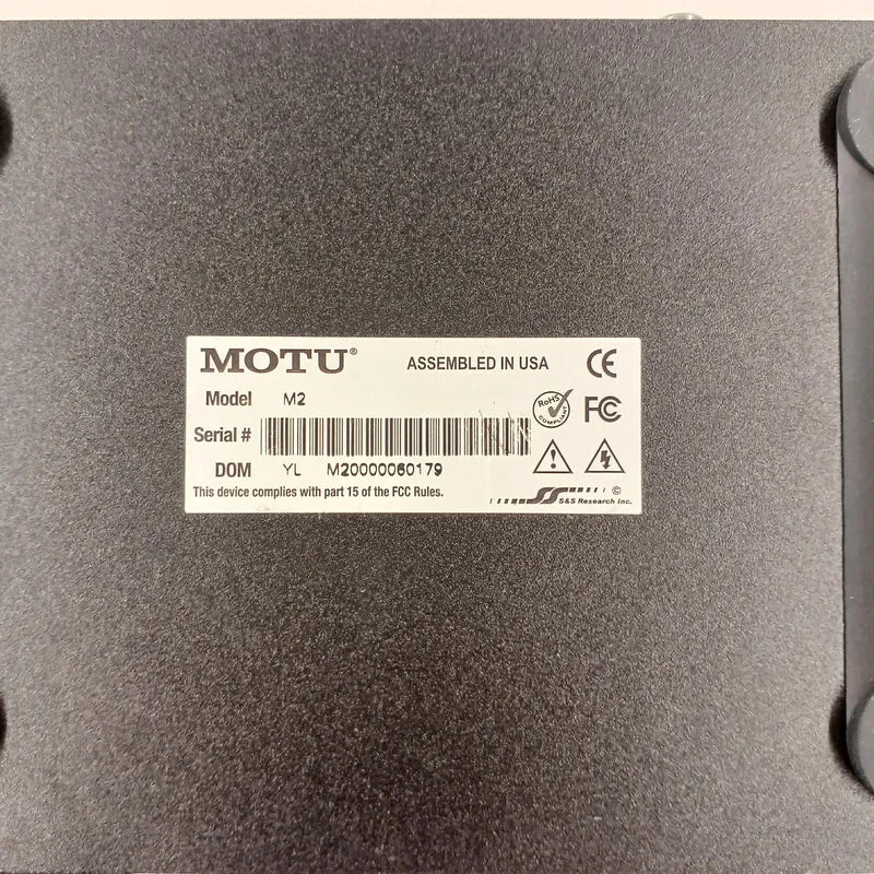 MOTU Audio-Interface: M2