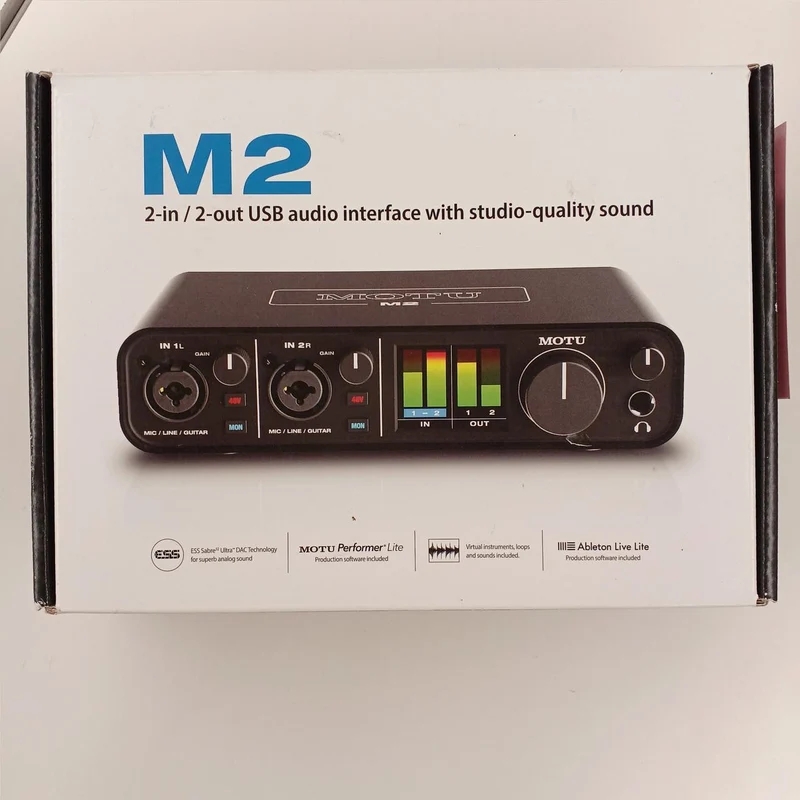 MOTU Audio-Interface: M2