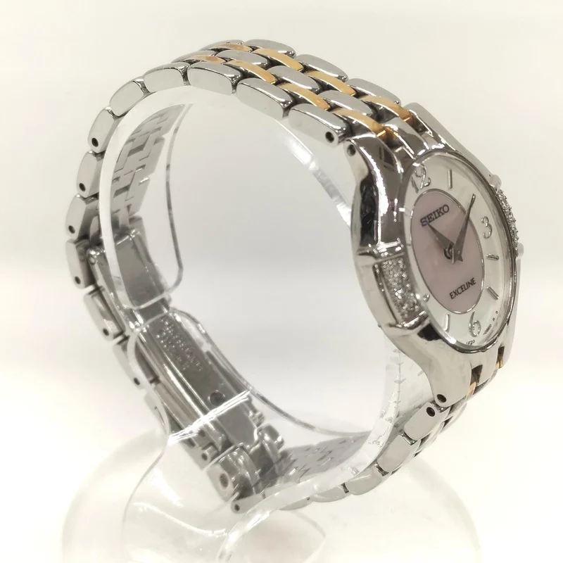 SEIKO Exceline 6P Diamant-Armbanduhr 1F20-0AW0