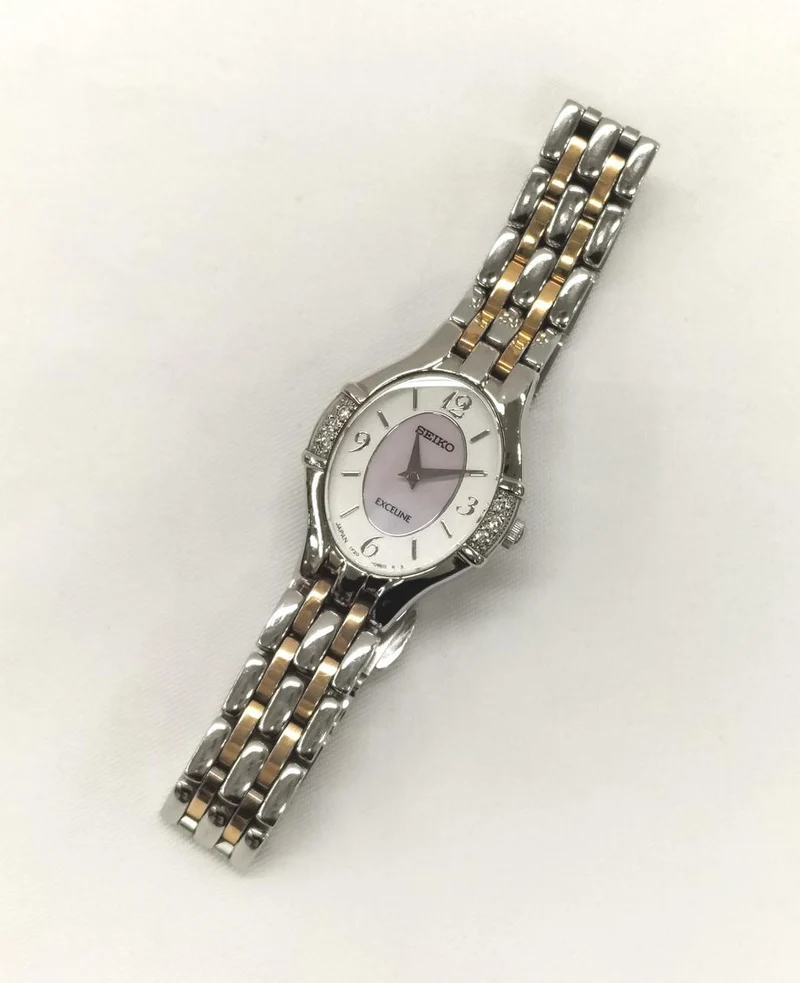 SEIKO Exceline 6P Diamant-Armbanduhr 1F20-0AW0