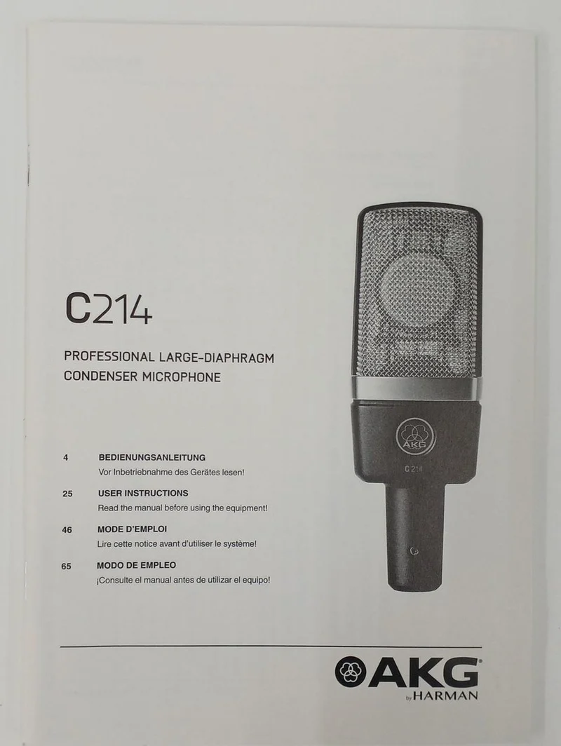 AKG Kondensatormikrofon C214
